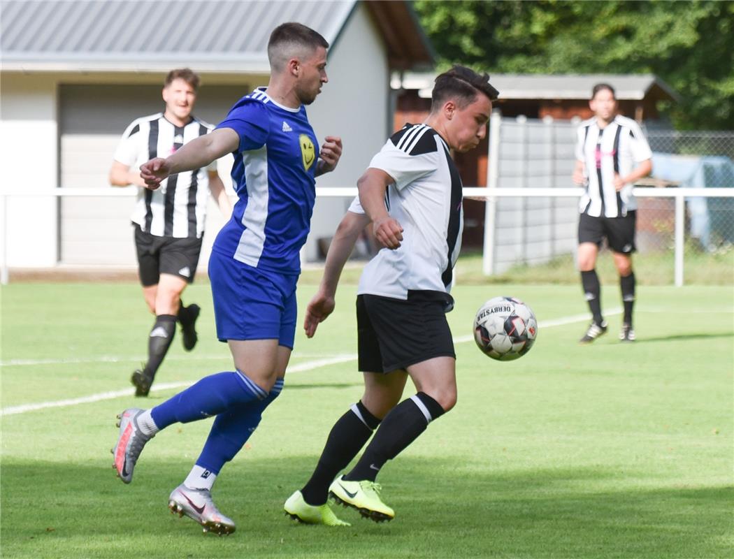 Mönchberg, Sportplatz, Fußball-Bezirkspokal,, FV Mönchberg (schwarz-weiß) - TSV ...