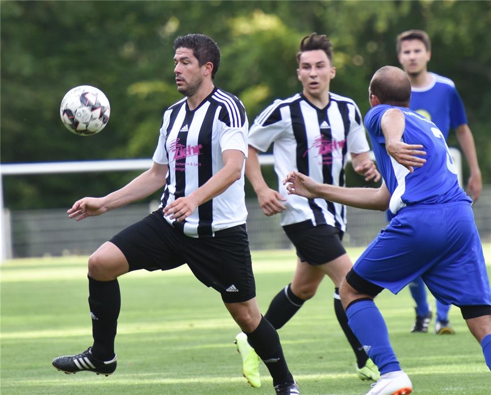 Mönchberg, Sportplatz, Fußball-Bezirkspokal,, FV Mönchberg (schwarz-weiß) - TSV ...