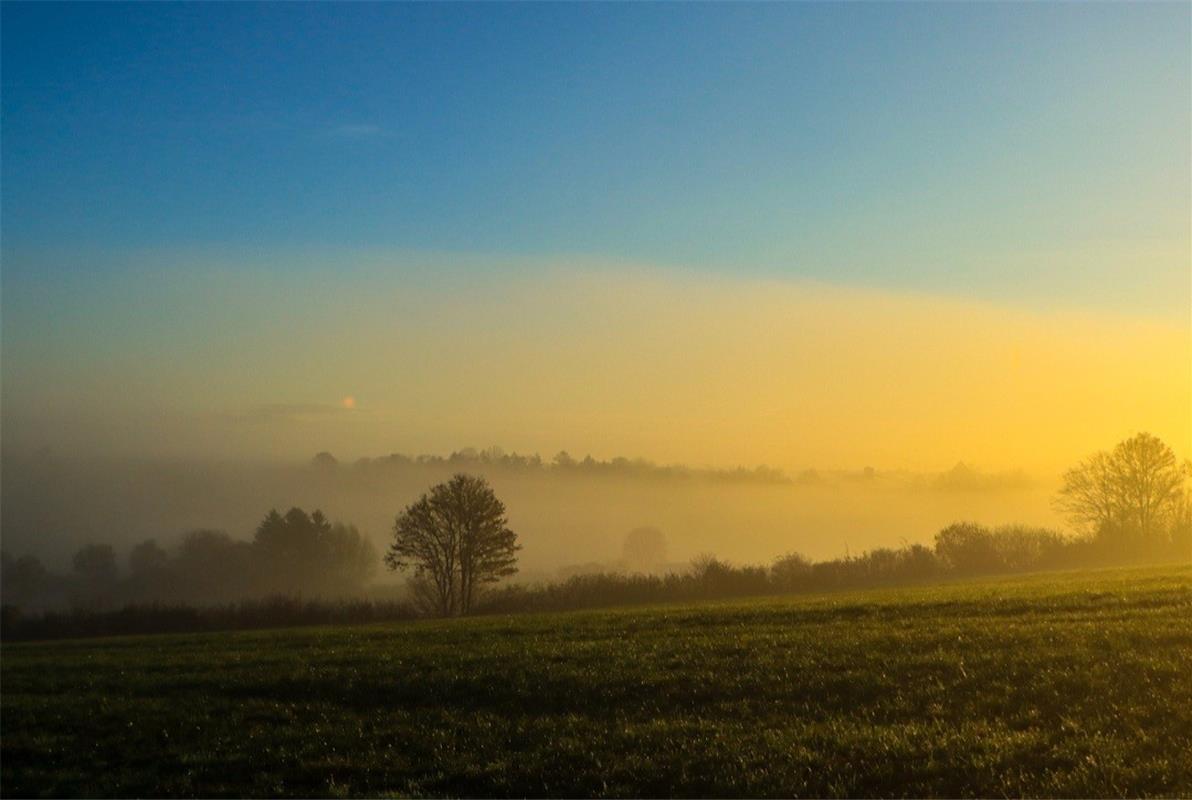 Montag morgens in Hildrizhausen. Von Natalie Politz aus Hildrizhausen.