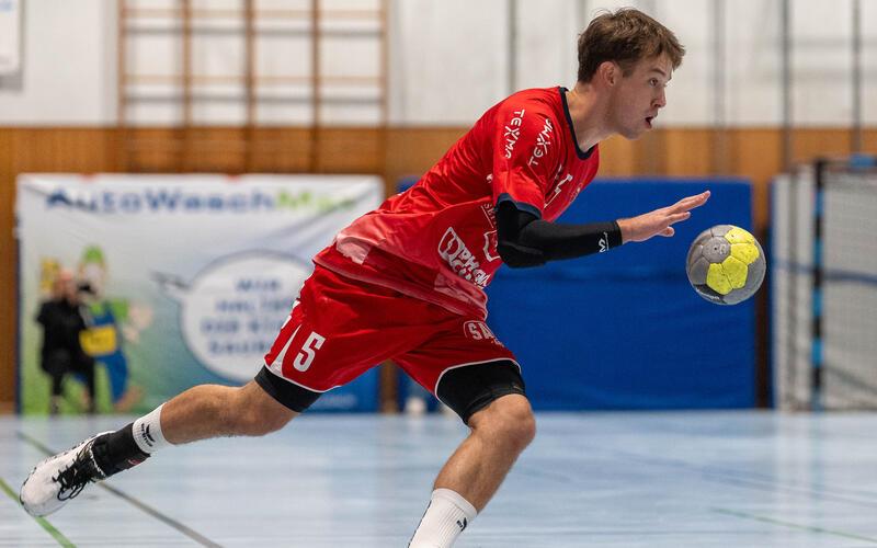 Moritz Werner wird die SG H2Ku Herrenberg am Saisonende verlassen.GB-Foto: Eibner/Kala