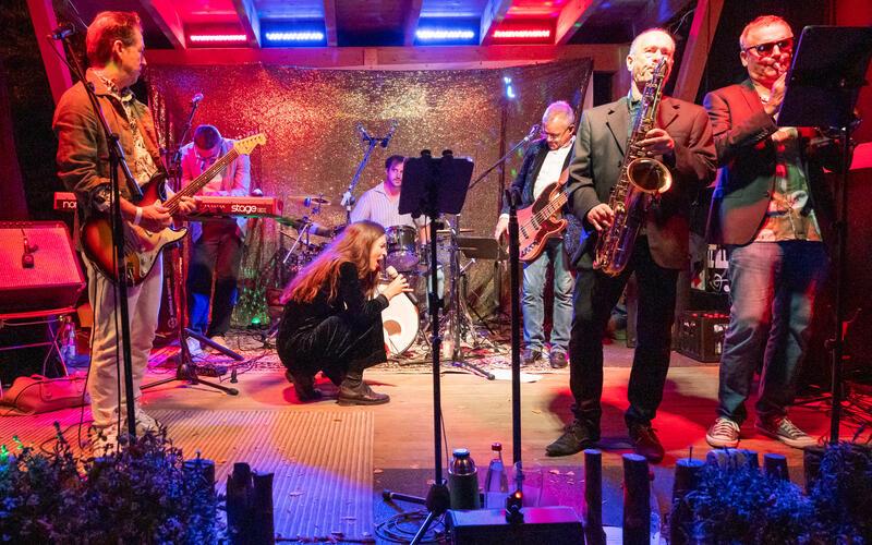 Musik zum Niederknien: „Taste of Soul“ begeisterten beim Konzert. GB-Foto: Vecsey