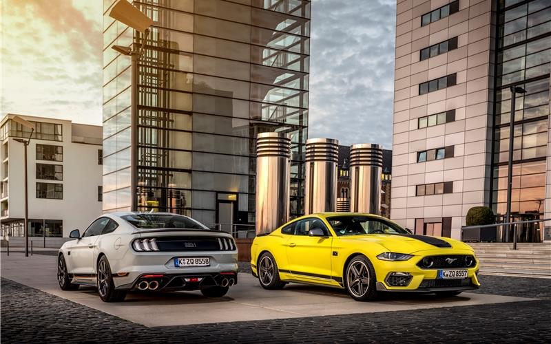 Perfekt im Alltag und auf Rennstrecken Mustang Mach 1:Perfekte Performance im Alltag und auf RennkursenGB-Fotos: gb
