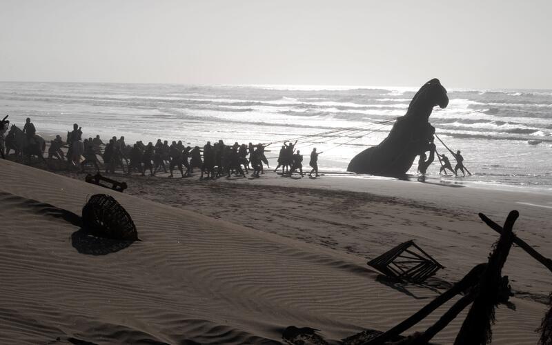 Mythischen Wesen wie der Zyklop Polyphem, die Sirenen und die Hexengöttin Circe kommen vor in „Die Odyssee“. GB-Foto: Universal Pictures