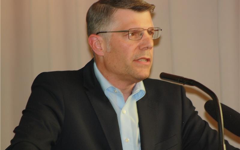 Matthias Schöck kündigt Rückzug aus der Politik 2026 an Nach 23 Jahren als Bürgermeister von Hildrizhausen möchte Matthias Schöck nächstes Jahr nicht für eine weitere Amtszeit antreten. GB-Foto (Archiv): gb