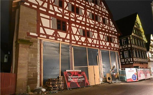 Nach jetzigem Stand könnte der Fruchtkasten im Sommer eröffnet werden. GB-Foto: Reichert