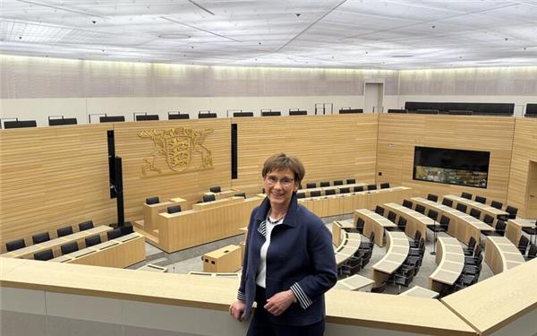 Nach zwei Jahrzehnten und vier Legislaturperioden verabschiedet sich Sabine Kurtz aus dem Landtag. GB-Foto: gb