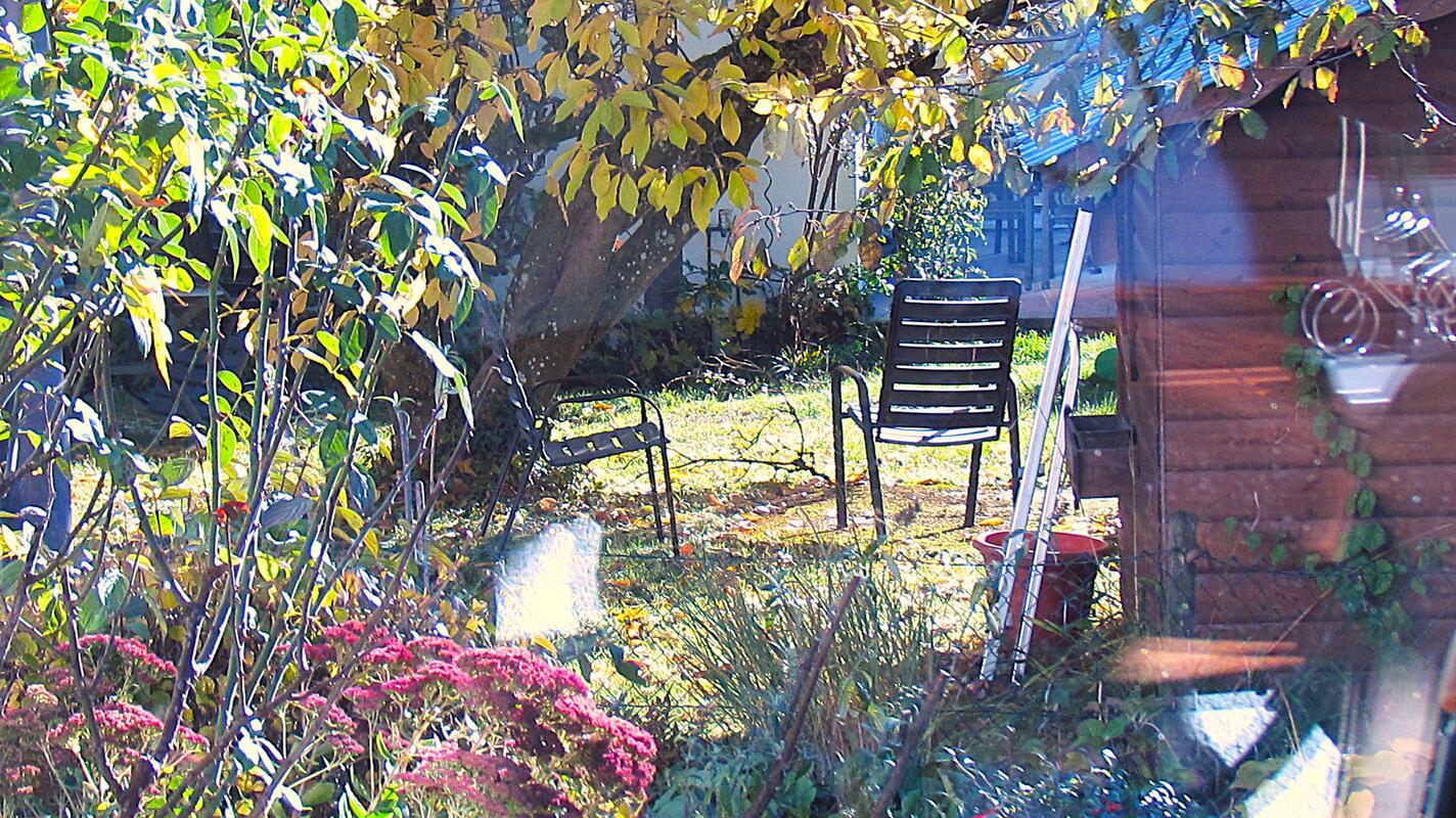 Nachmittägliche Herbstschau aus dem Wintergarten. Von Frank Winter aus Nebringen...