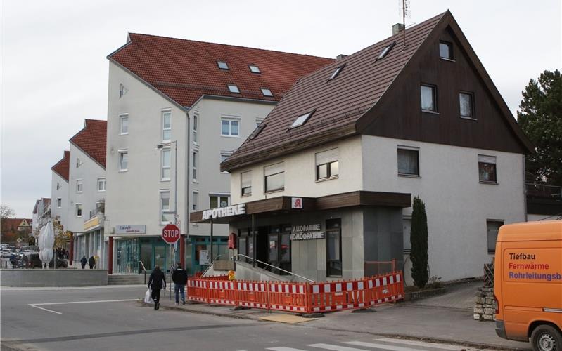 Neben der VHS zieht auch ein Teil des Ordnungsamtes in die ehemalige Apotheke um GB-Foto (Archiv): Bäuerle