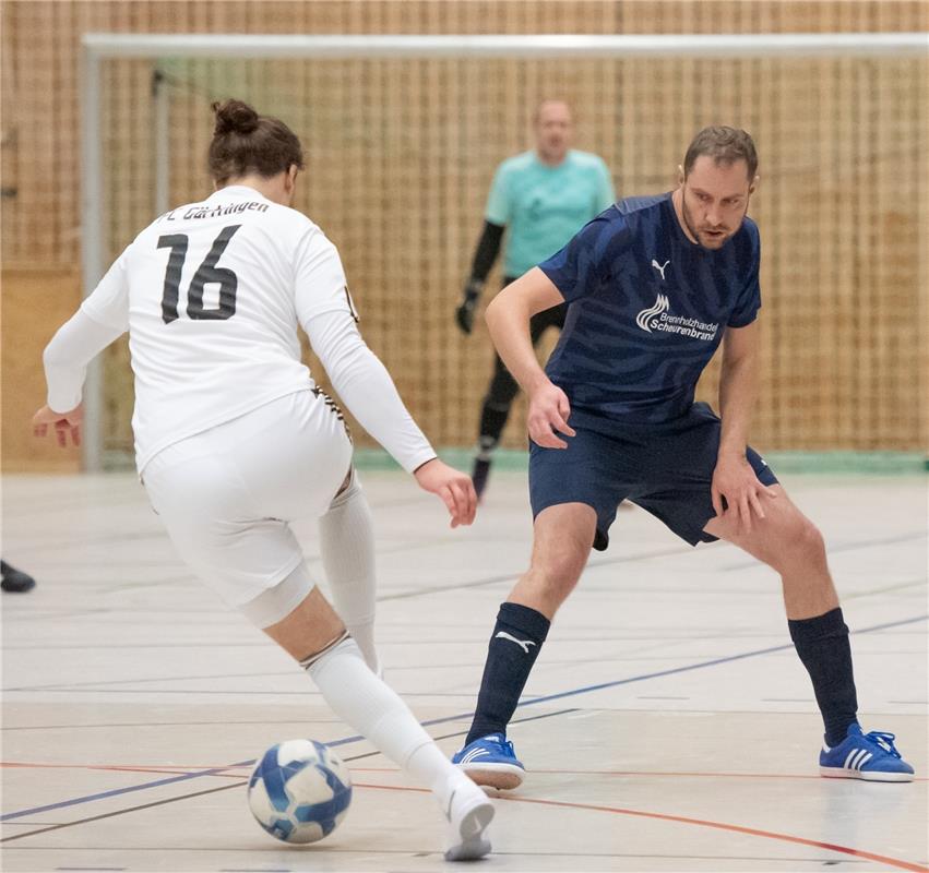Nebringen, Hermann-Wolf-Halle, Hallenfußball, 45. Gäufeldener Hallenturnier,  TV...