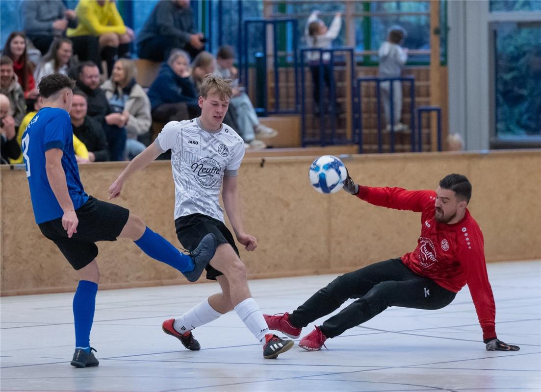 Nebringen, Hermann-Wolf-Halle, Hallenfußball, 45. Gäufeldener Hallenturnier,  SG...
