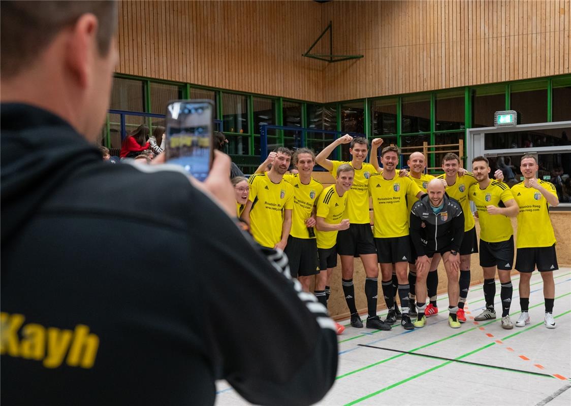 Nebringen, Hermann-Wolf-Halle, Hallenfußball, 45. Gäufeldener Hallenturnier, Fin...