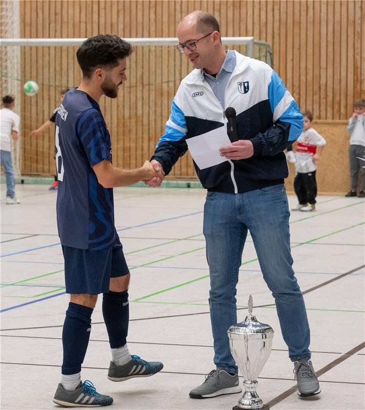 Nebringen, Hermann-Wolf-Halle, Hallenfußball, 45. Gäufeldener Hallenturnier, Fin...