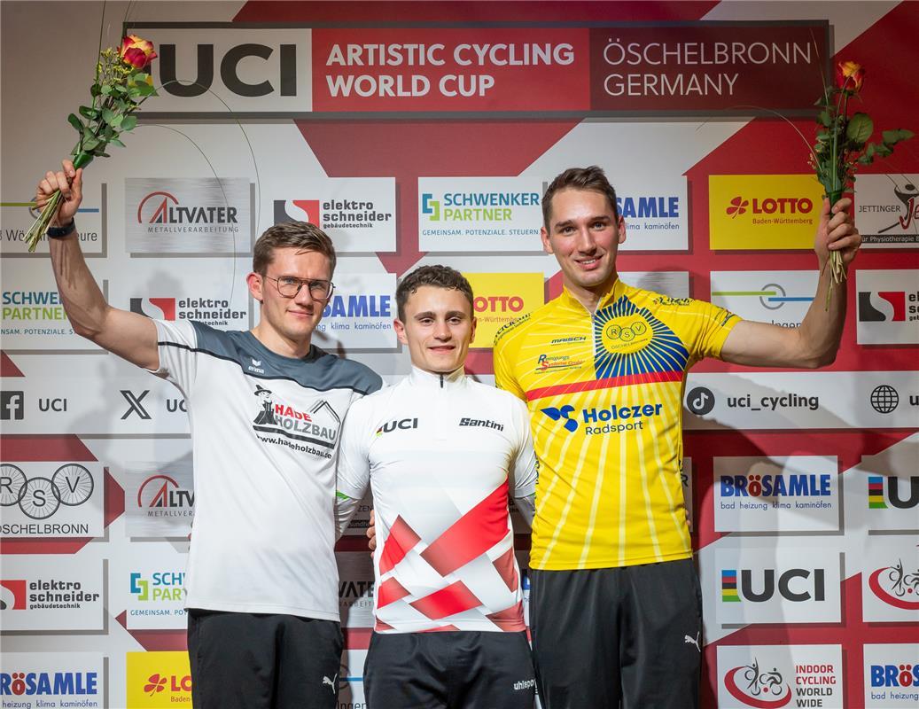 Nebringen, Hermann-Wolf-Halle, Kunstradfahren-Weltcup, Abschiedsvorstellung von ...