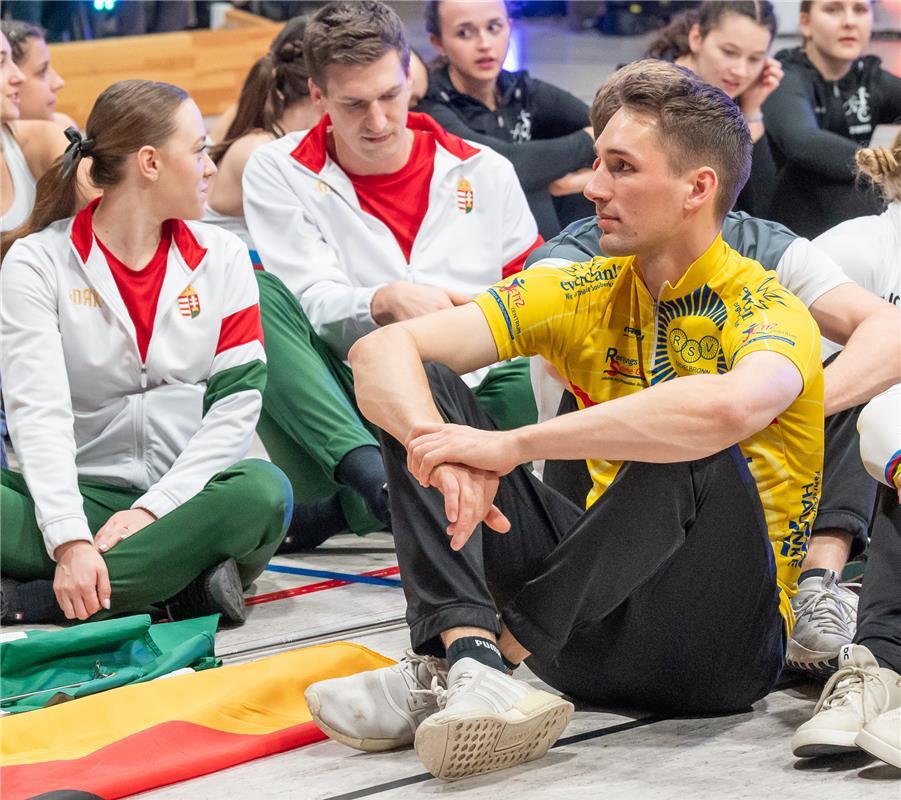 Nebringen, Hermann-Wolf-Halle, Kunstradfahren-Weltcup, Abschiedsvorstellung von ...