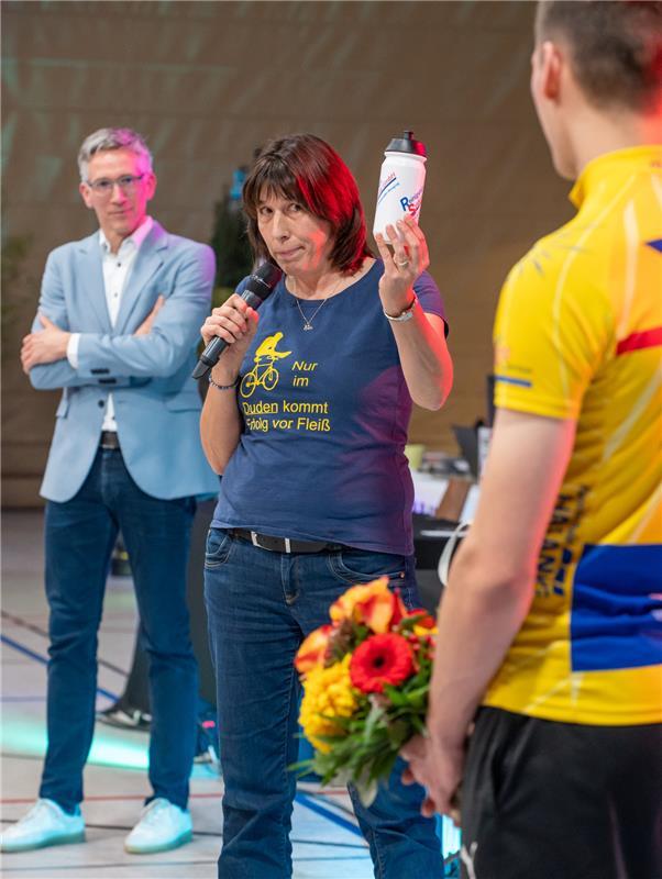 Nebringen, Hermann-Wolf-Halle, Kunstradfahren-Weltcup, Abschiedsvorstellung von ...