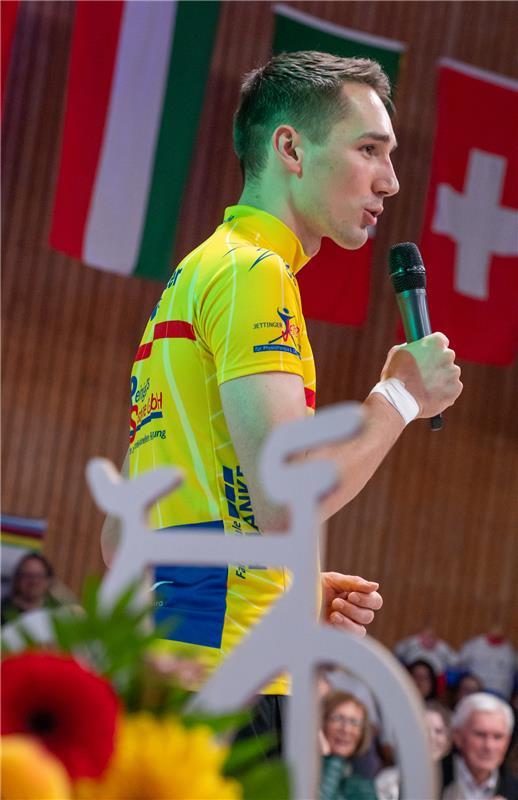 Nebringen, Hermann-Wolf-Halle, Kunstradfahren-Weltcup, Abschiedsvorstellung von ...