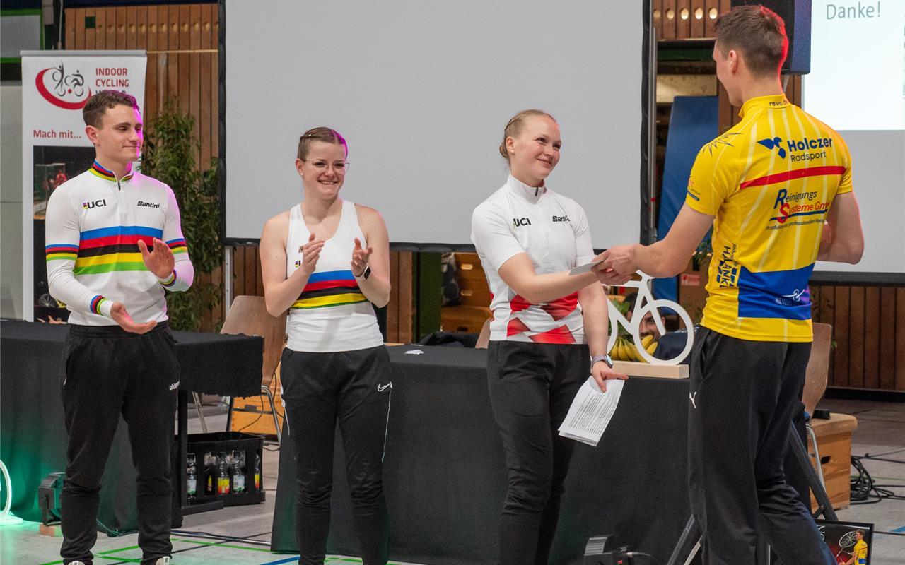 Nebringen, Hermann-Wolf-Halle, Kunstradfahren-Weltcup, Abschiedsvorstellung von ...