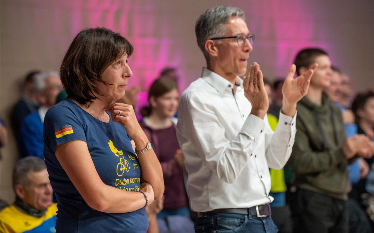Nebringen, Hermann-Wolf-Halle, Kunstradfahren-Weltcup, Abschiedsvorstellung von ...