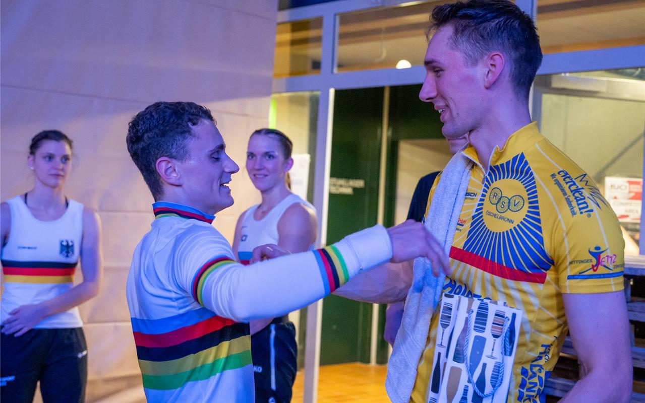 Nebringen, Hermann-Wolf-Halle, Kunstradfahren-Weltcup, Abschiedsvorstellung von ...