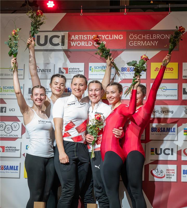 Nebringen, Hermann-Wolf-Halle, Kunstradfahren-Weltcup, Abschiedsvorstellung von ...