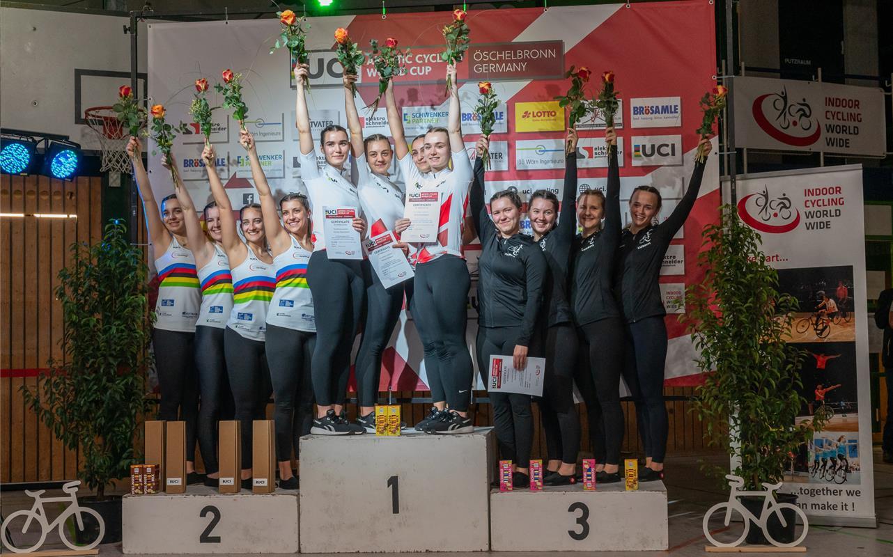 Nebringen, Hermann-Wolf-Halle, Kunstradfahren-Weltcup, Abschiedsvorstellung von ...