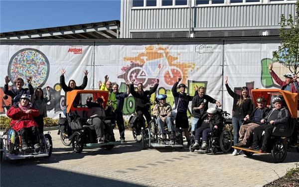 Neue Mobilität schafft mehr Teilhabe: Fahrradtour für Menschen mit Unterstützungsbedarf
