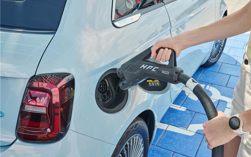 Neue Schnellladestation.GB-Foto: gb