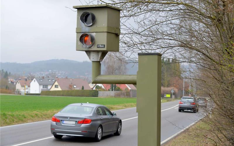 Nicht jeder Blitzer ist scheinbar scharfgestellt. GB-Foto (Archiv): Holom