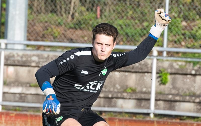 Niklas Lemberg bekommt Konkurrenz auf der Torwart-Position. GB-Foto: Schmidt