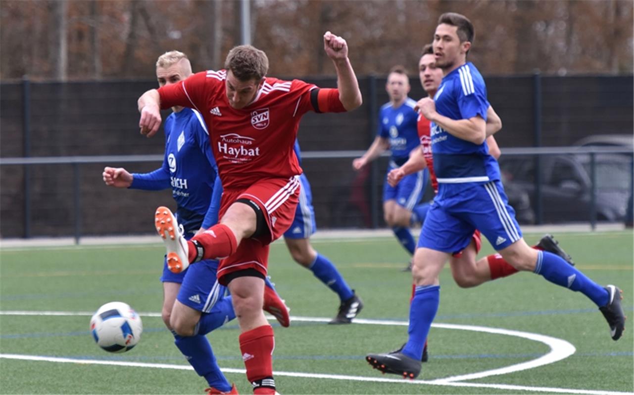 Nufringen, Sportplatz, Fußball, Testspiel, SV Nufringen - VfL Oberjettingen, rot...