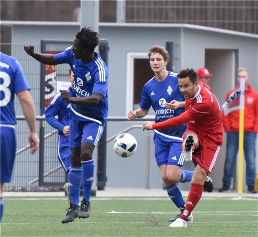 Nufringen, Sportplatz, Fußball, Testspiel, SV Nufringen - VfL Oberjettingen,  GB...