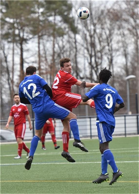 Nufringen, Sportplatz, Fußball, Testspiel, SV Nufringen - VfL Oberjettingen,  GB...