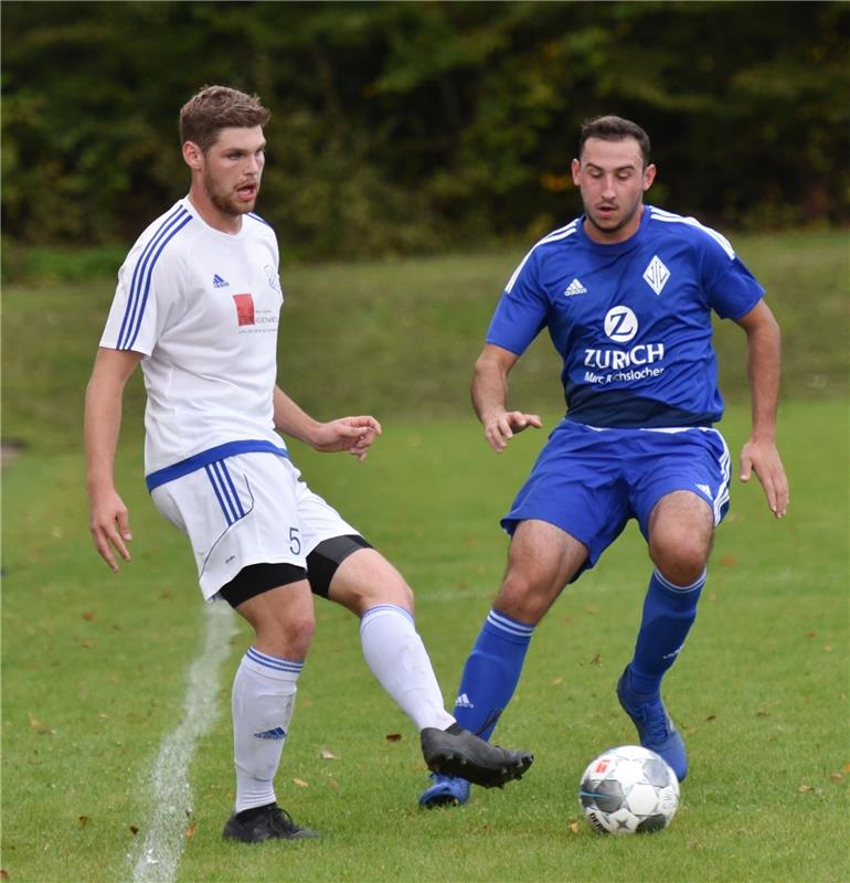 Oberjesingen, Sportplatz, Fußball-Kreisliga A2, SV Oberjesingen (weiß) - VfL Obe...