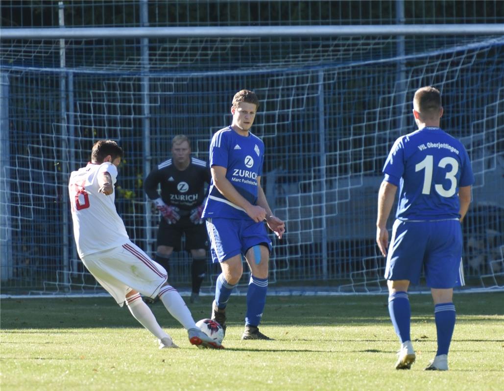 Oberjettingen, Sportplatz, Fußball Kreisliga A2, Spiel der Woche, VfL Oberjettin...