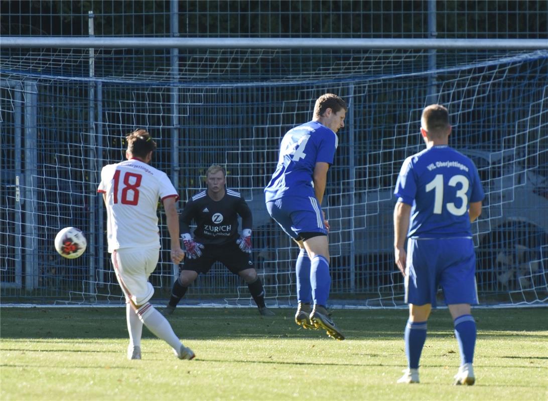 Oberjettingen, Sportplatz, Fußball Kreisliga A2, Spiel der Woche, VfL Oberjettin...