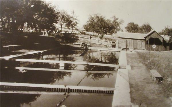 Obwohl es keinen Schwimmunterricht gab, konnten damals fast alle Kinder schwimmen. GB-Fotos: gb
