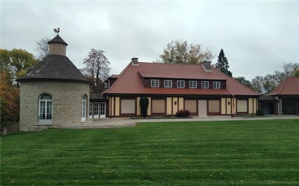 Ort der Kultur: Villa Schwalbenhof in Gärtringen. GB-Foto (Archiv): gb
