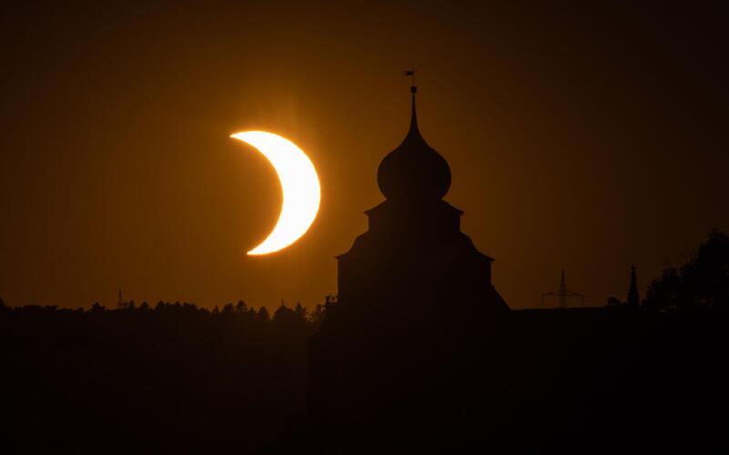 „Gäubote“-Leserfotos von der Sonnenfinsternis