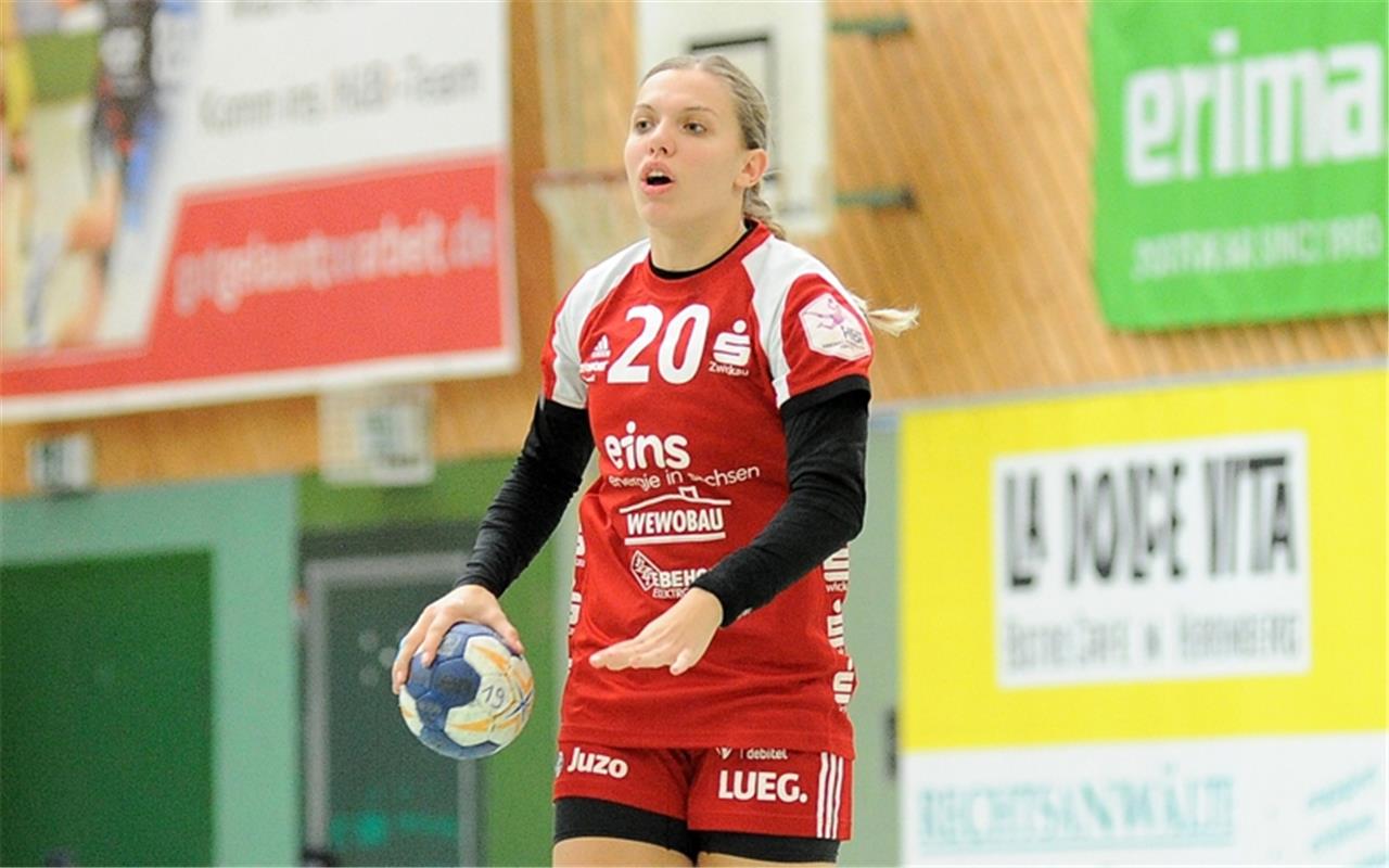 Petra Nagy (BSV Sachsen Zwickau #20)  SG H2Ku Herrenberg, Handball, Ligaspiel, 1...