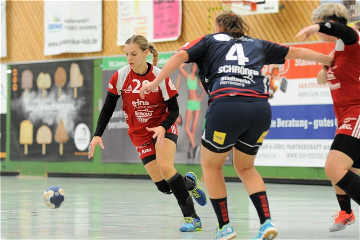 Petra Nagy (BSV Sachsen Zwickau #20)  SG H2Ku Herrenberg, Handball, Ligaspiel, 1...