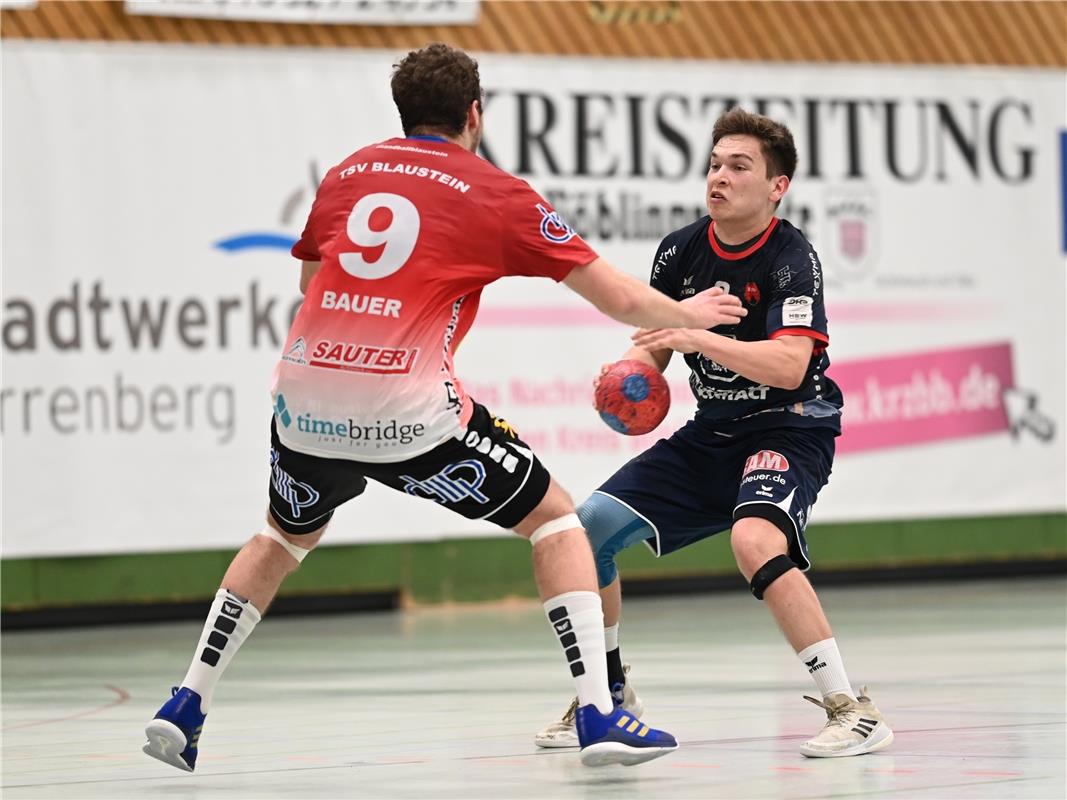 Philipp Wanner (SG H2KU Herrenberg, #08)  SG H2Ku Herrenberg - TSV Blaustein, Ha...