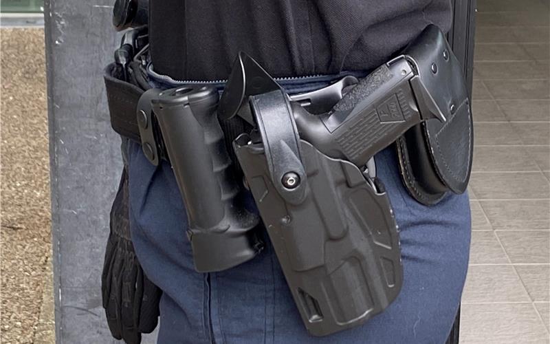 Polizeibeamte hatten es in Mötzingen mit einem renitenten Mann zu tun. GB-Foto (Symbolbild): gb