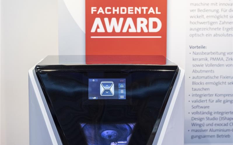 Preisgekrönt: Die innovative Z4 von vhf gewinnt den diesjährigen Fachdental-AwardGB-Foto: gb