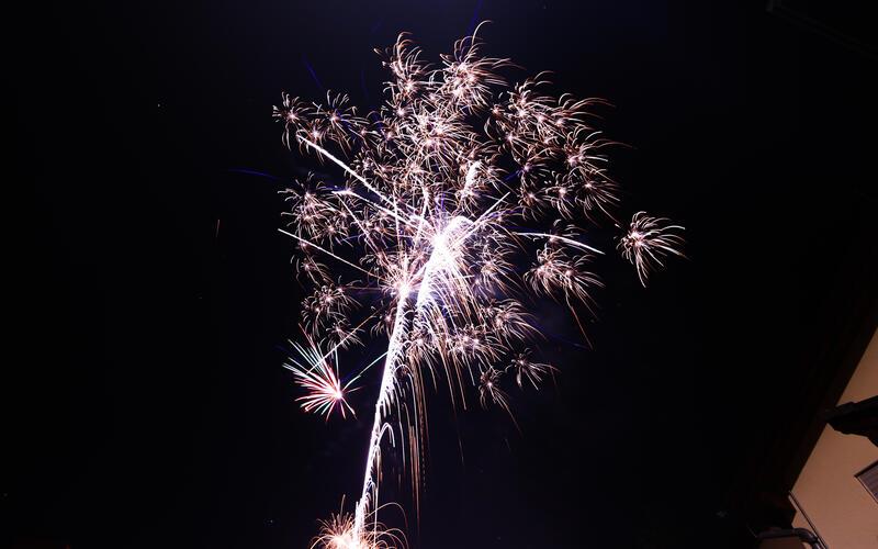 Private Böllerei ist in Reusten nicht mehr gewollt und erlaubt. GB-Foto: Kraus