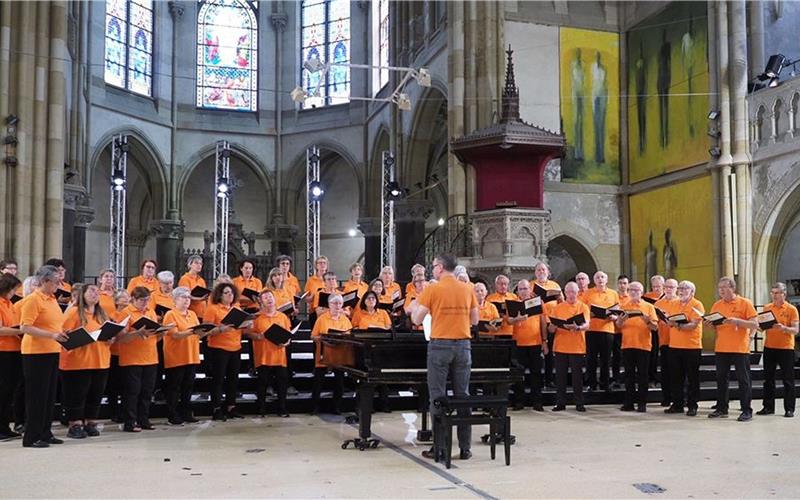 Projektchor Otto-Elben konzertiert beim Deutschen Chorfest in Leipzig