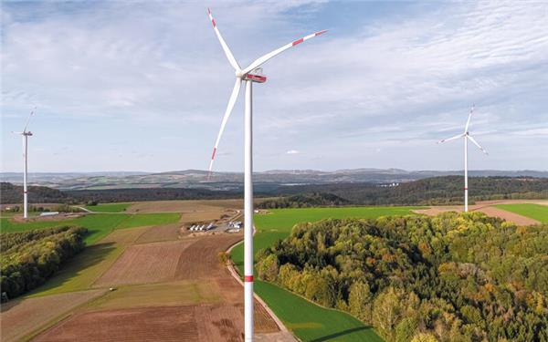 Prokon entwickelt in Herrenberg Windkraftanlagen wie diese.GB-Foto: gb