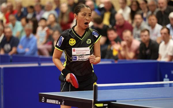 Qianhong Gotsch und die SV Böblingen: Aus im Halbfinale nach einer starken Saison. GB-Foto: tho