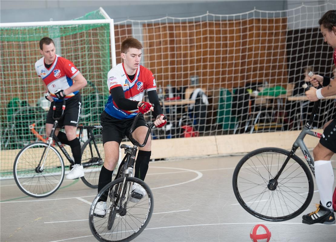 Radball Gärtringen 1 Markus Schäfer und Patrick Bühler gegen Mosnang 1 / 2020 Fo...