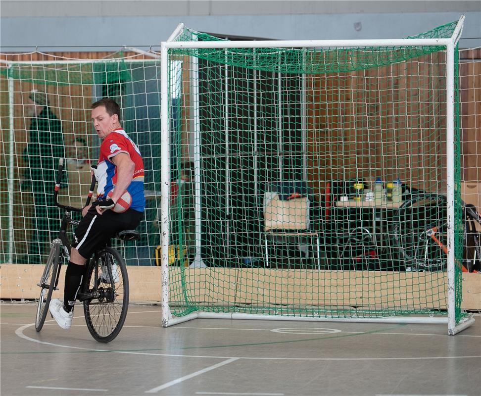 Radball Gärtringen 1 Markus Schäfer und Patrick Bühler gegen Mosnang 1 / 2020 Fo...