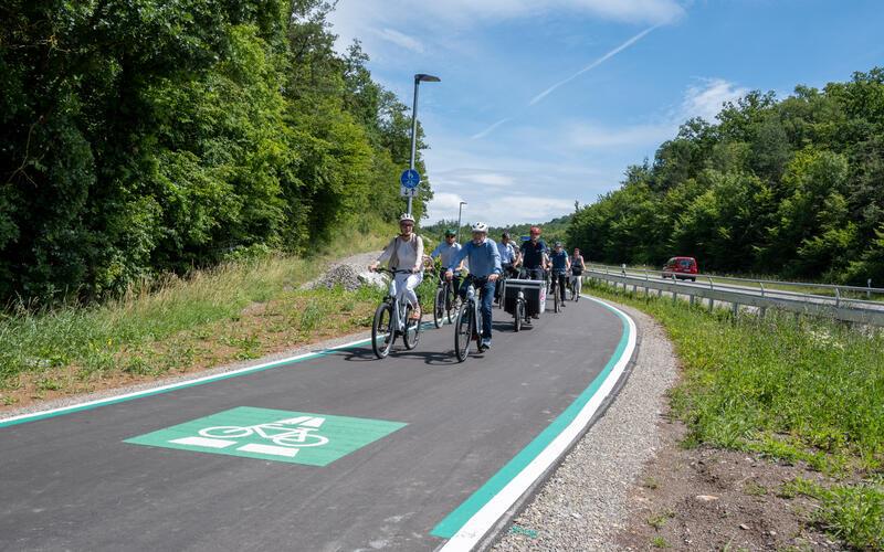 Radschnellweg zwischen Böblingen und Ehningen.GB-Foto (Archiv): Nüssle